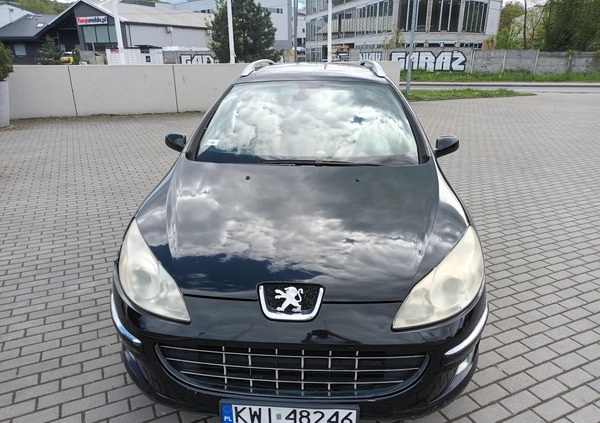 Peugeot 407 cena 7400 przebieg: 213563, rok produkcji 2007 z Wieliczka małe 172